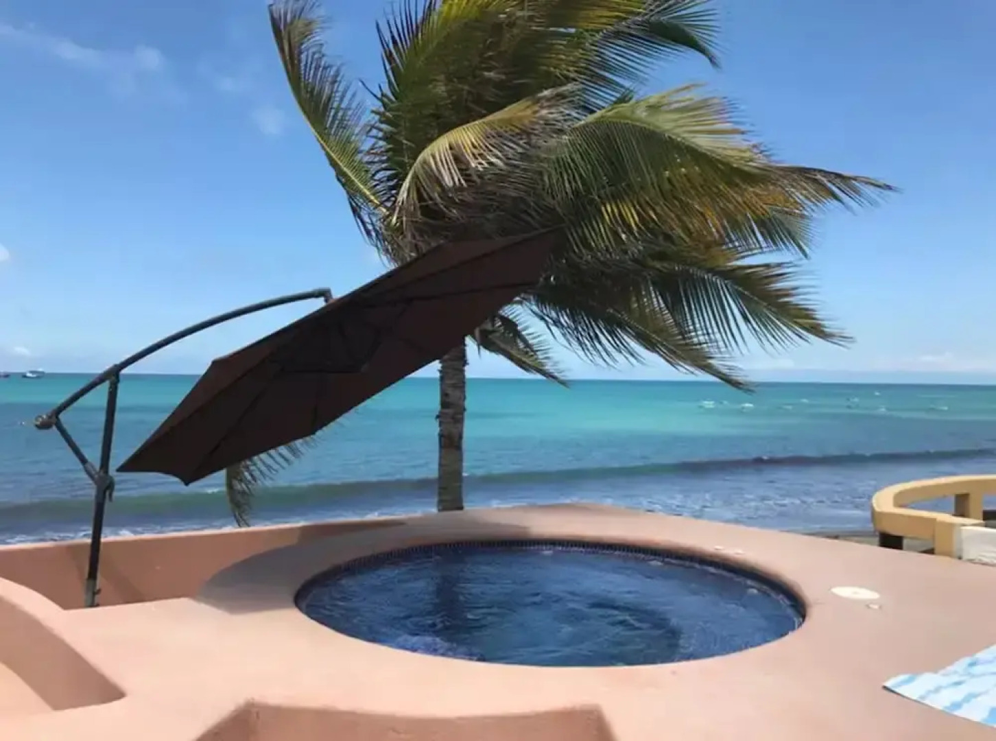 Espectacular vista frente al mar