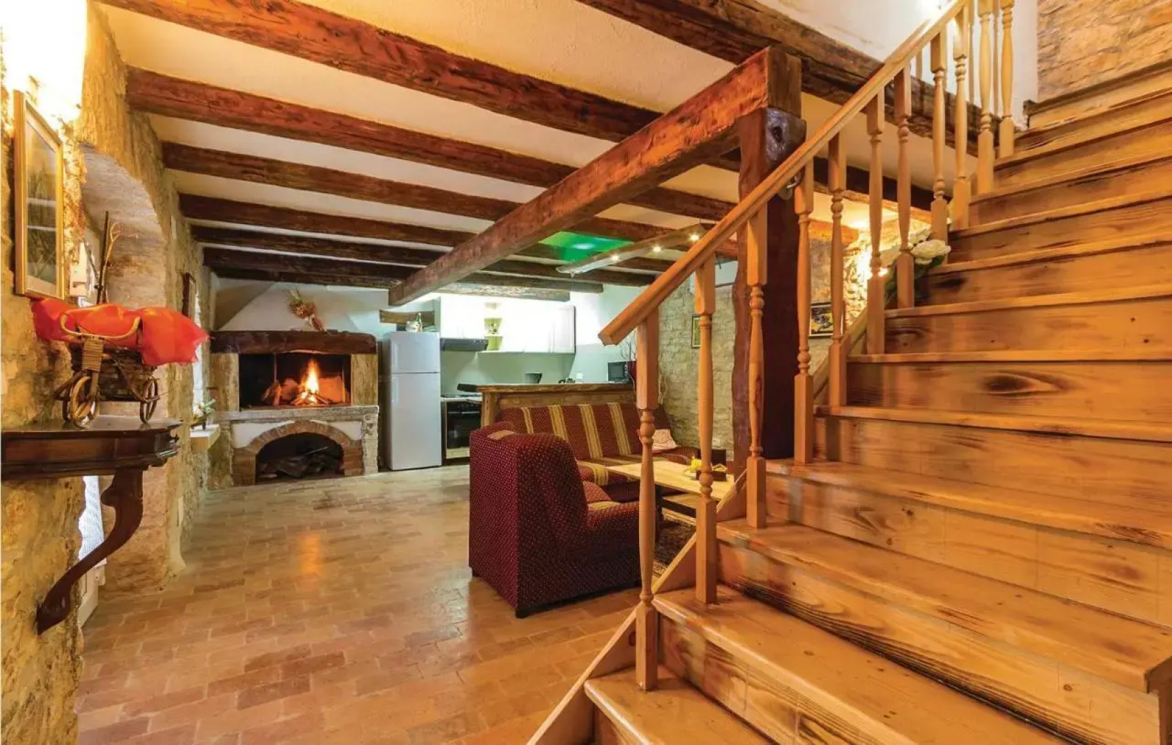 Holiday Home Kringa with a Fireplace 09