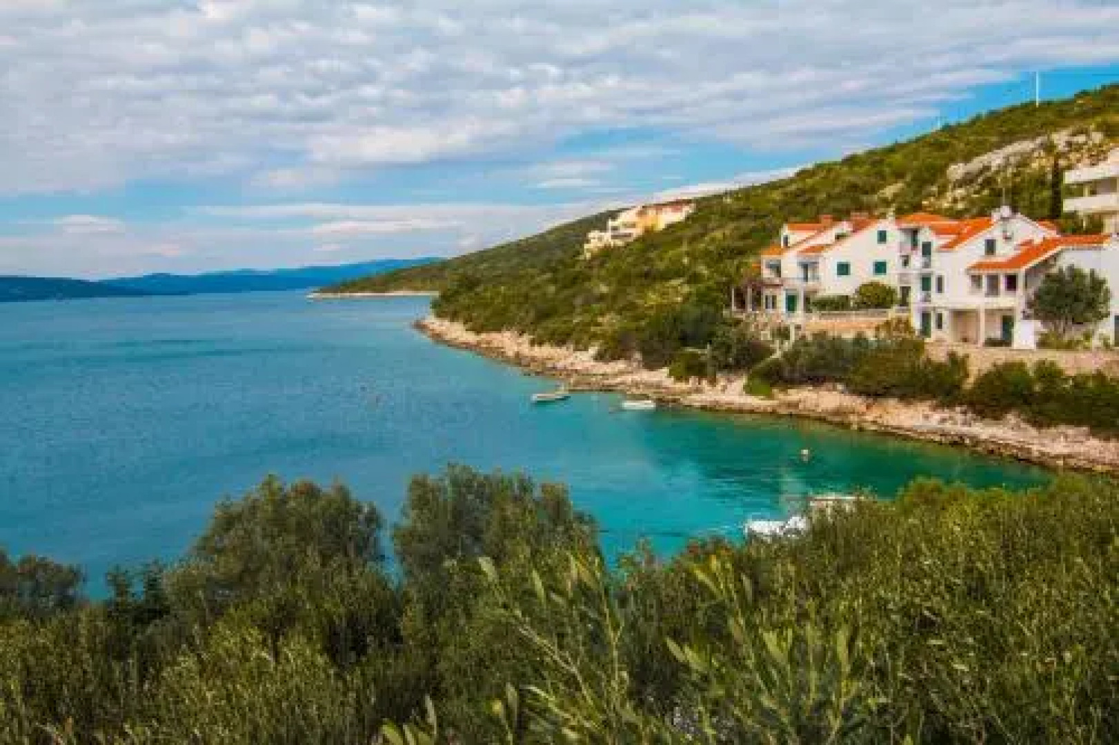 Villa Jadranka with pool and private beach