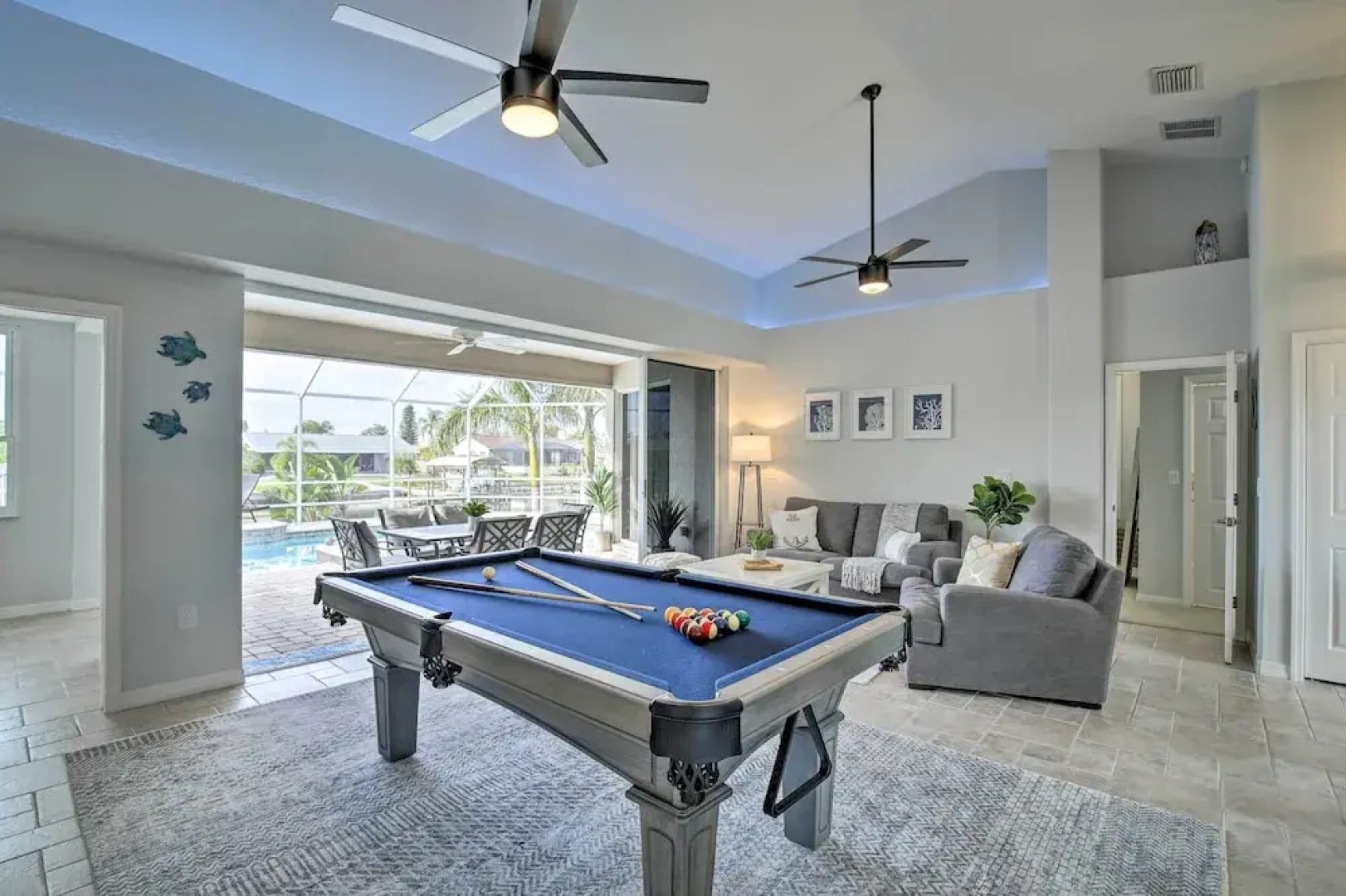 Heated Pool/spa & Dock: Apollo Beach Home on Canal