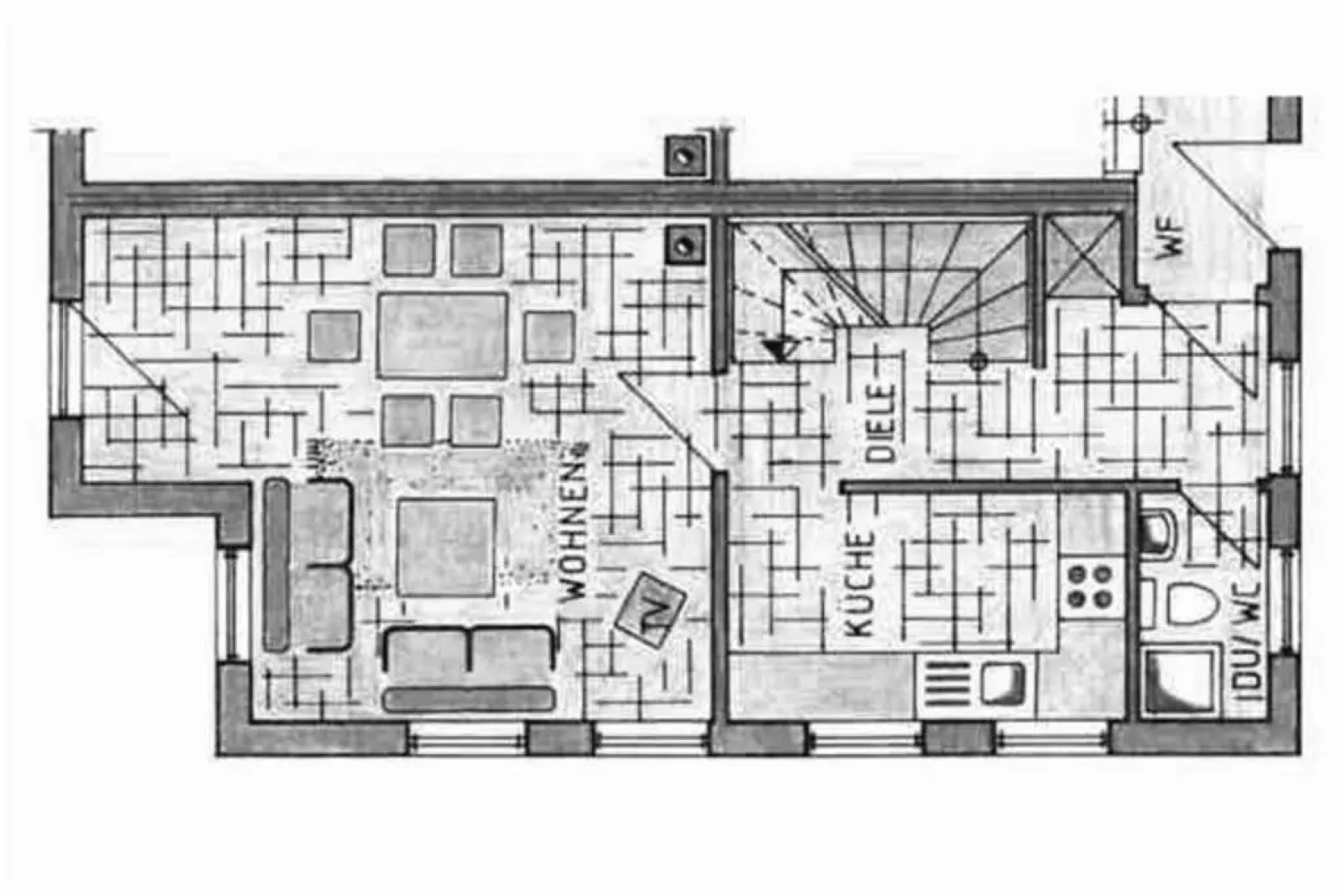 Strandstraße 28, Haushälfte links
