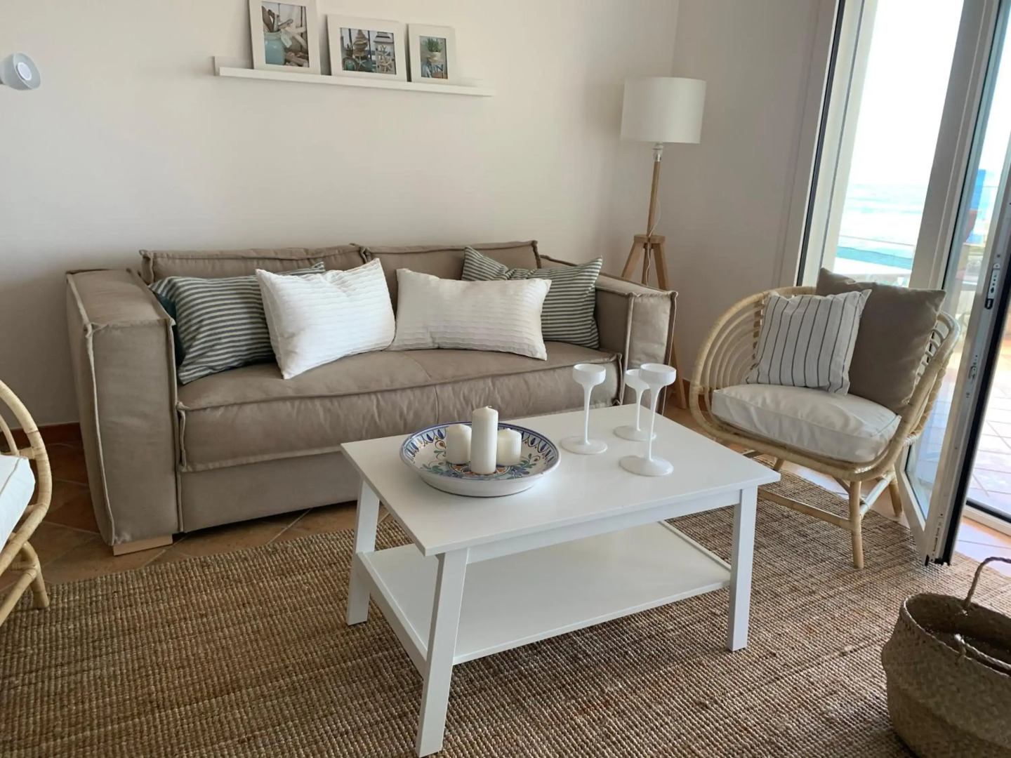 Sfondo Blu Villa sul mare