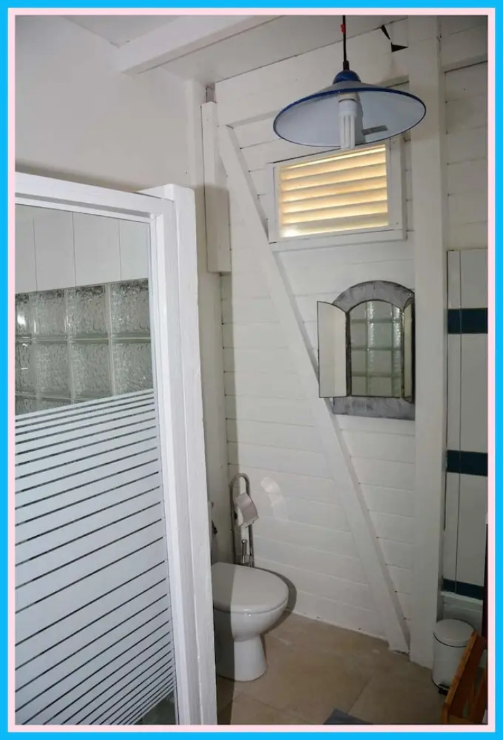 Apartment With one Bedroom in Le Carbet, With Wonderful sea View, Encl