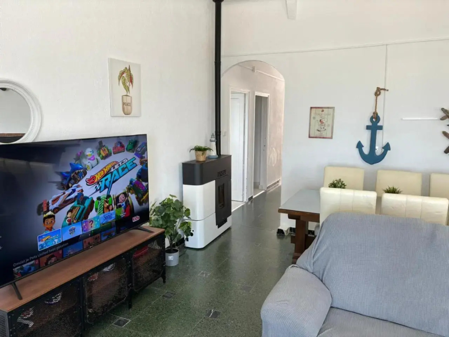 CHALET A 5 METROS DEL MAR.Wifi gratis