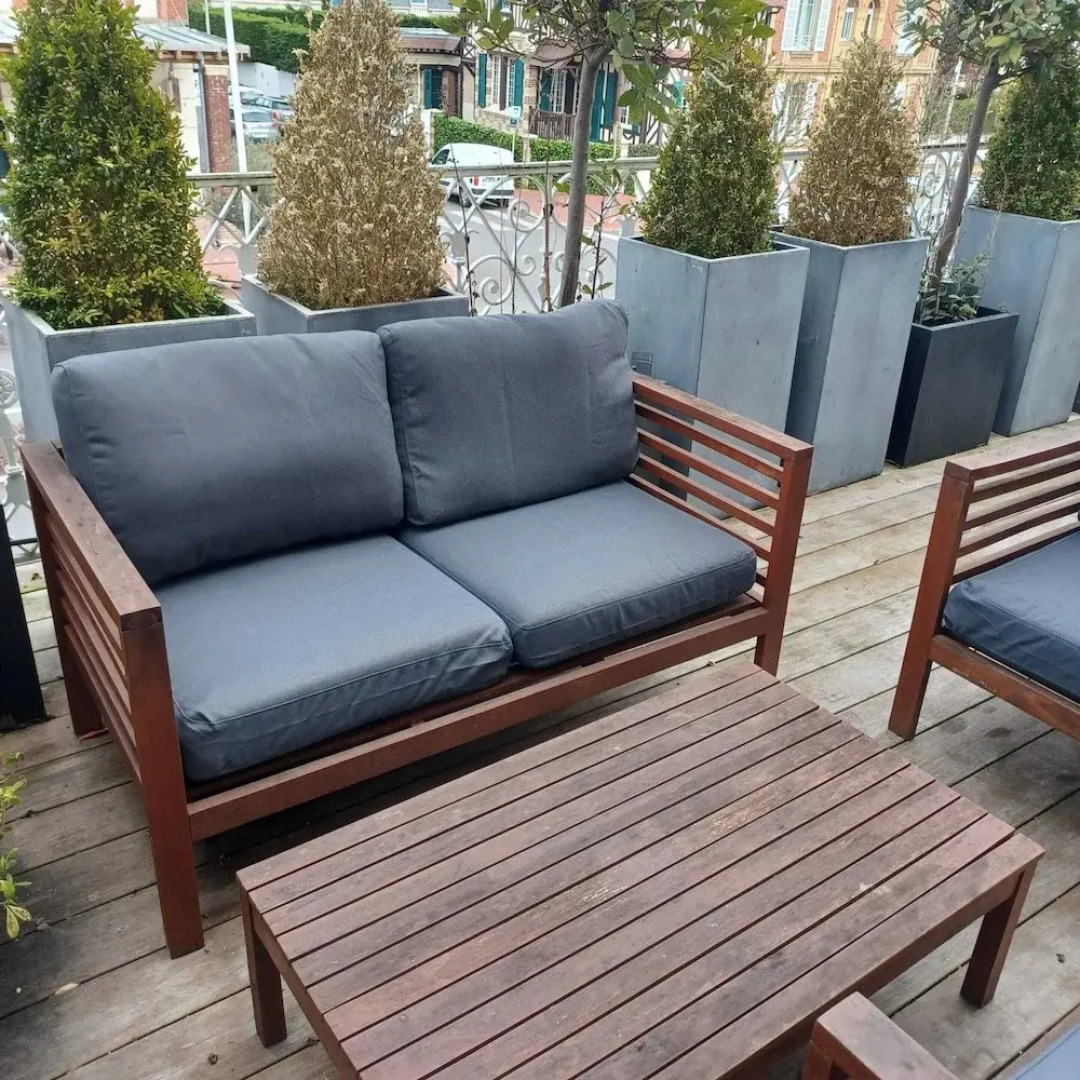 Luxury Duplex in the Heart of Deauville With a Large Garden