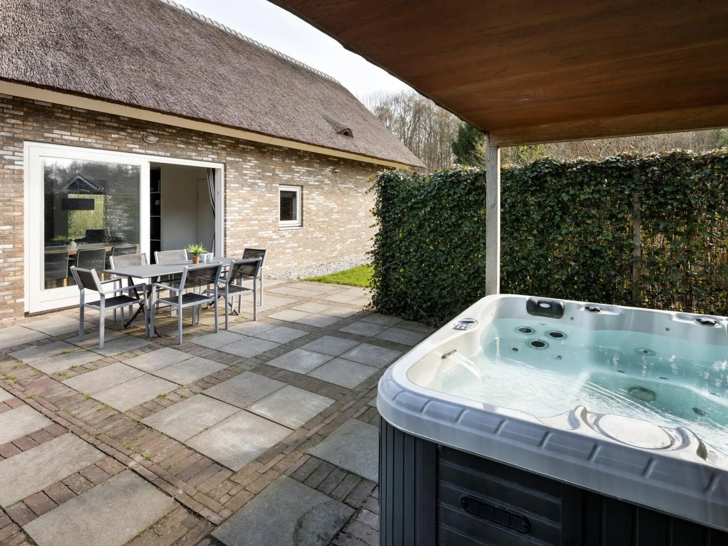 Luxury villa with whirlpool and jacuzzi, 8 km from Hoogeveen