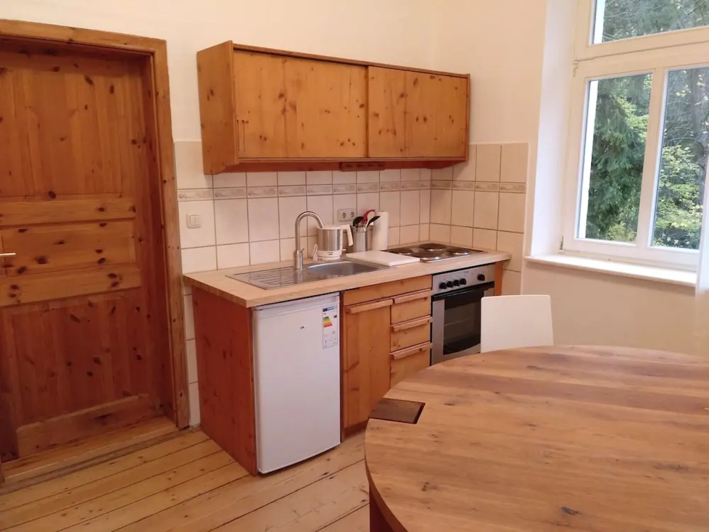 Die Burg Schöna - In a national park