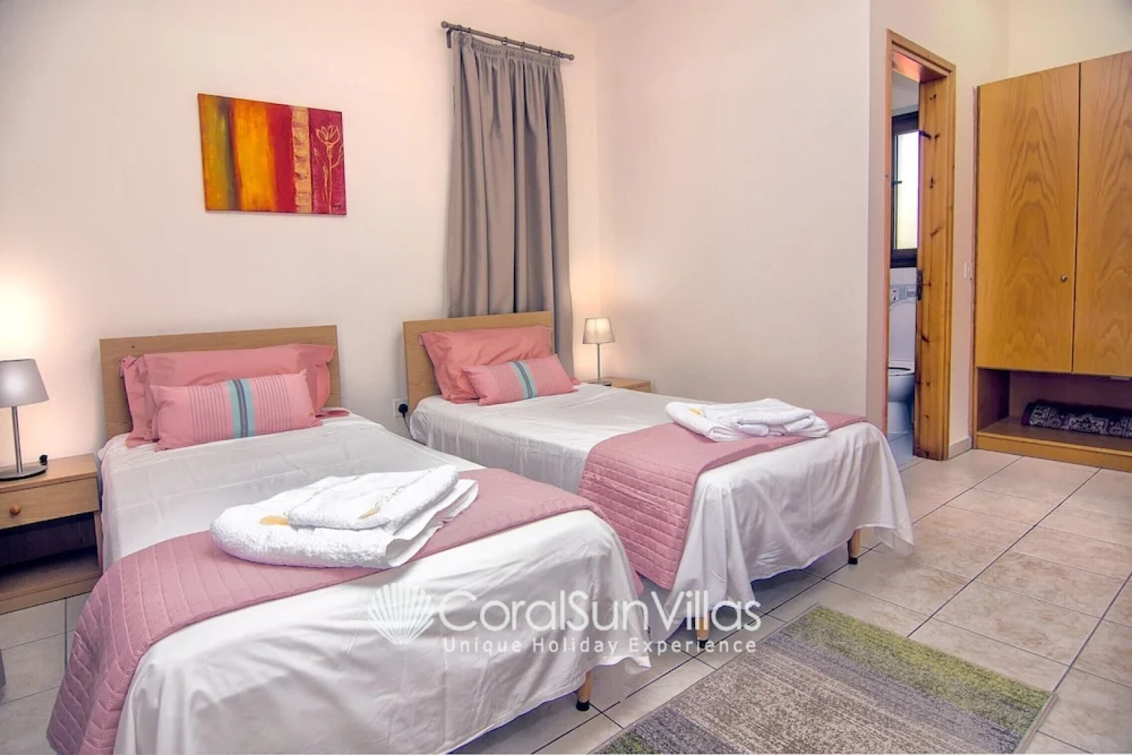 Large Pool & Garden, Billiard, Peaceful Area, Near to the Sea, Coral Bay Paphos