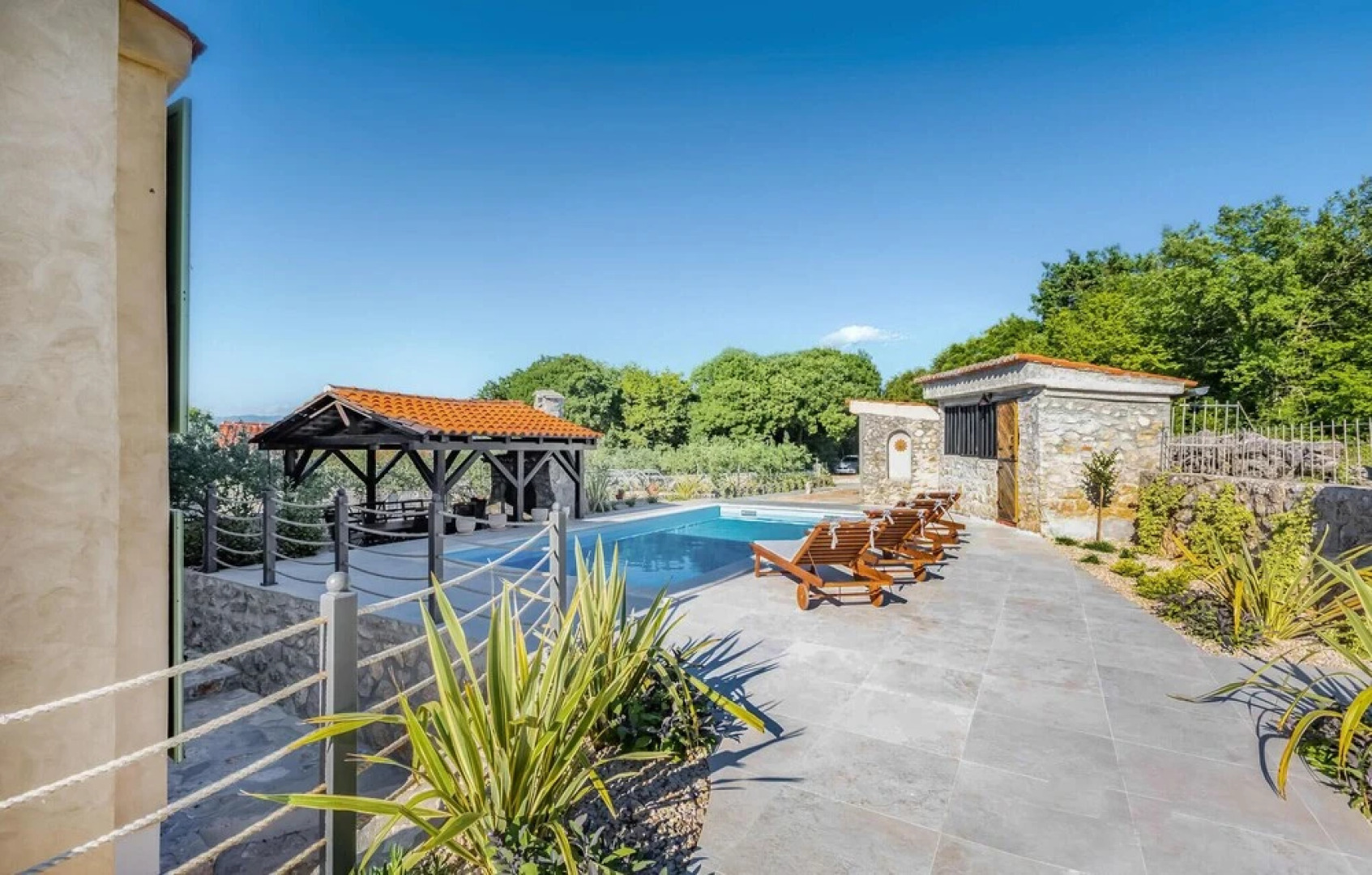 Awesome Home in Malinska With Outdoor Swimming Pool, Wifi and 3 Bedrooms