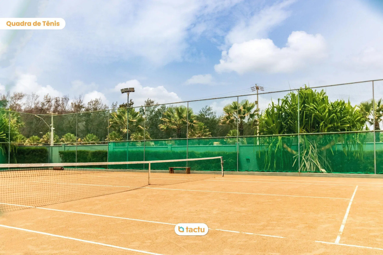 Estúdio de 39 m2 com rede na varanda no VG Sun Cumbuco por Tactu