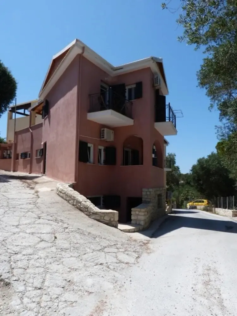 Studio in Lakka, With Wonderful sea View, Shared Pool and Furnished Terrace Near the Beach