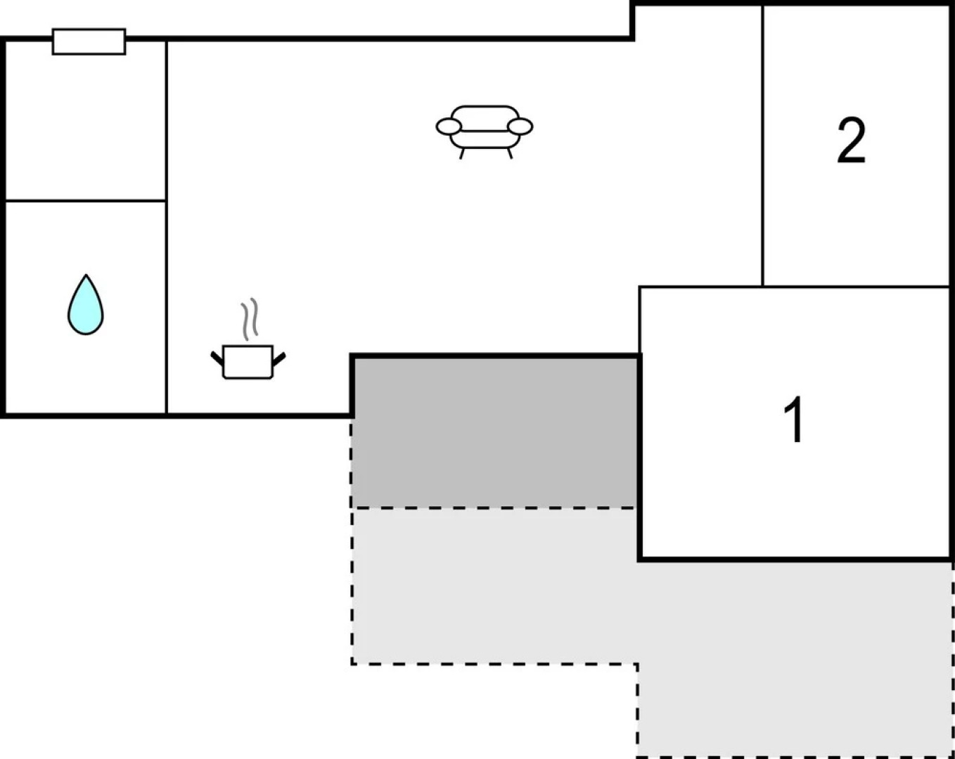 Stunning Home in Hyltebruk With 2 Bedrooms