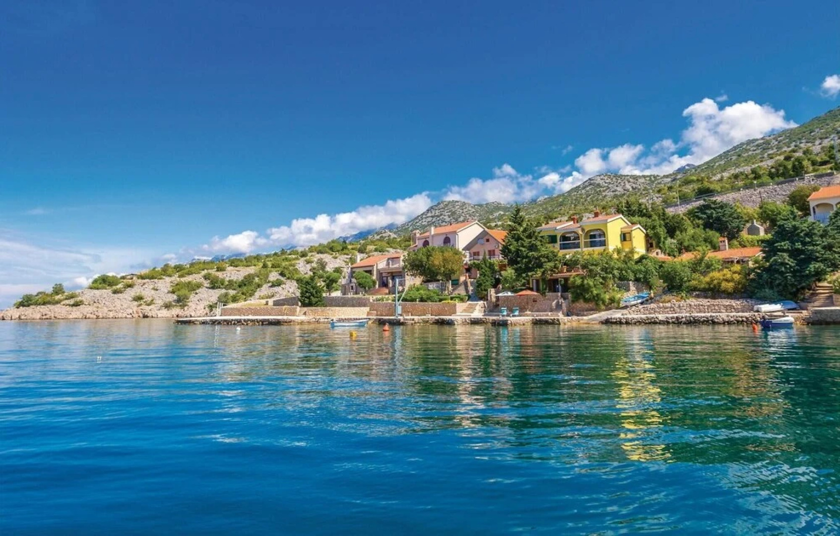 Beautiful Apartment in Baric Draga With 1 Bedrooms and Wifi