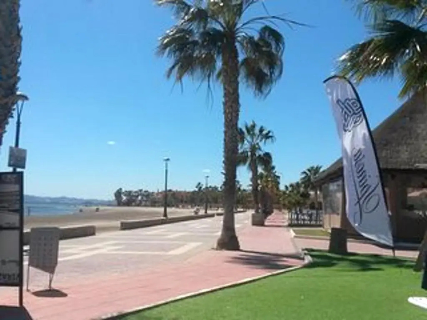 3 bedrooms appartement with shared pool furnished garden and wifi at San Javier 1 km away from the beach