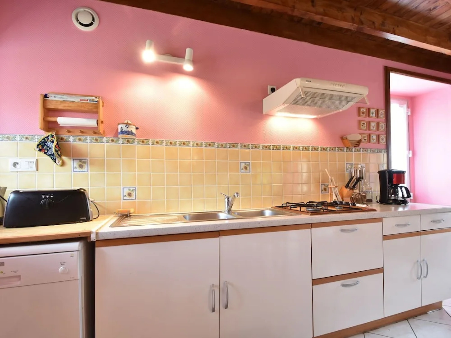 Cozy Holiday Home in Gourbesville France with Fireplace