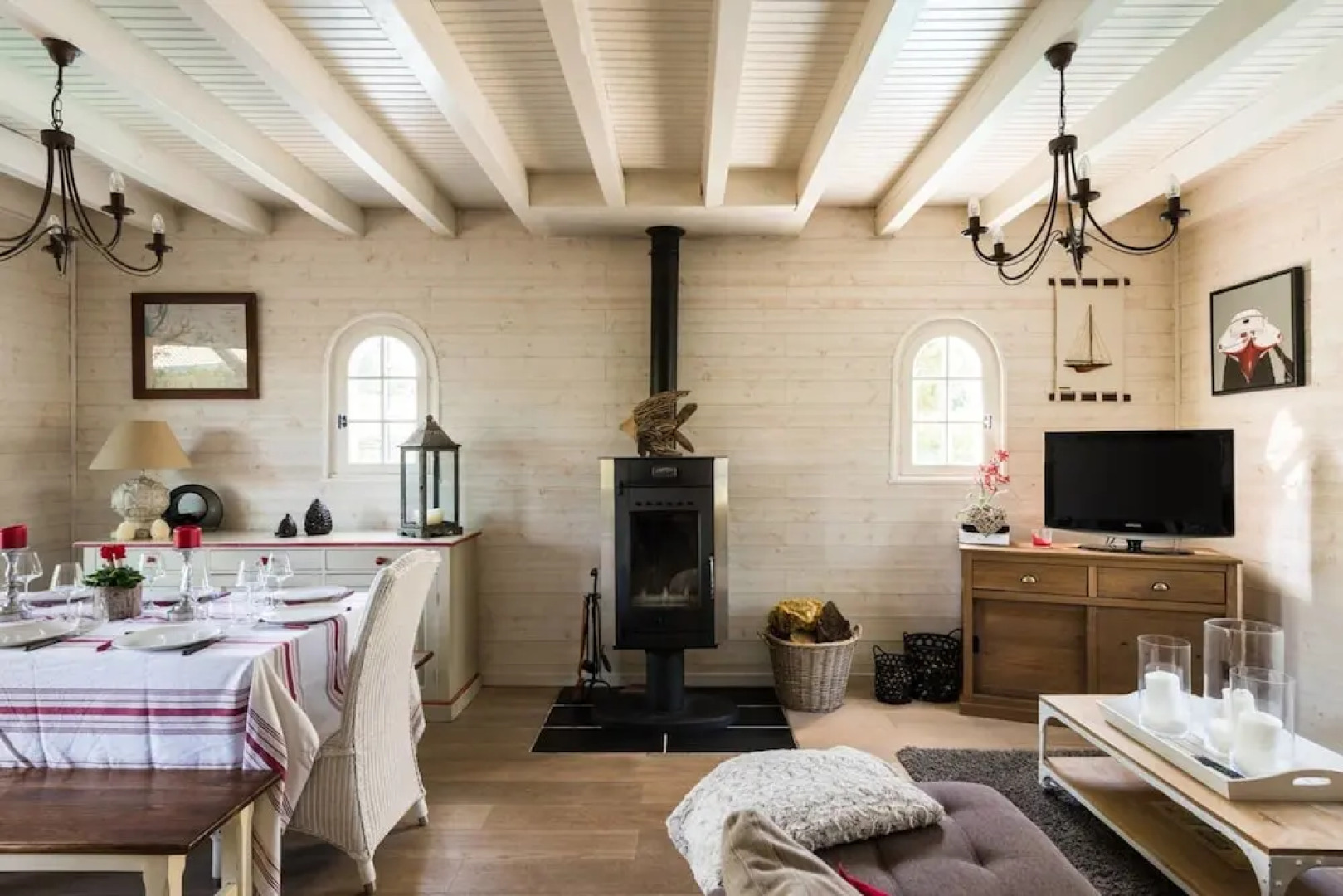 Maison de famille avec piscine chauffée à Lège Cap Ferret