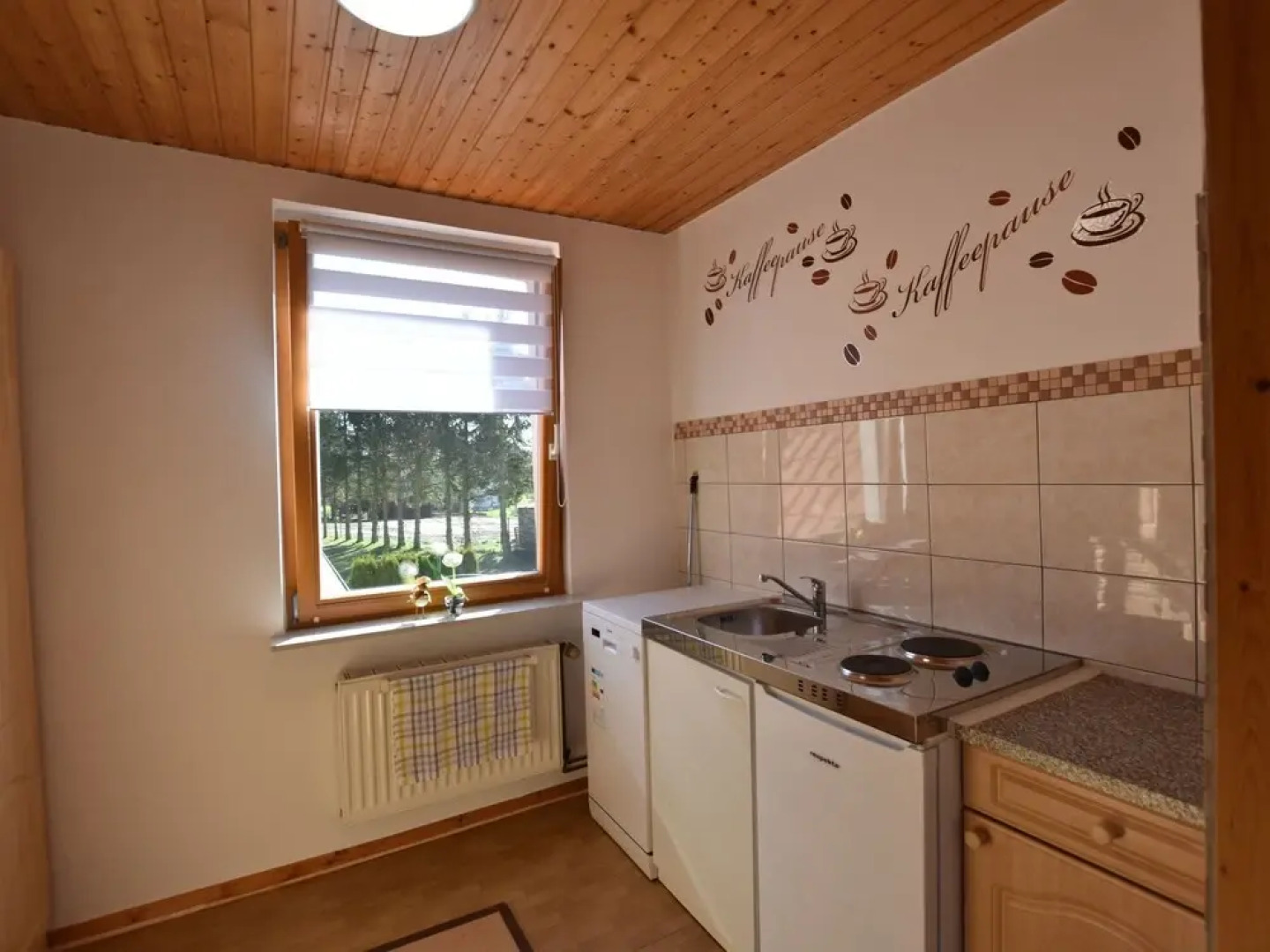 Beautiful apartment with garden terrace