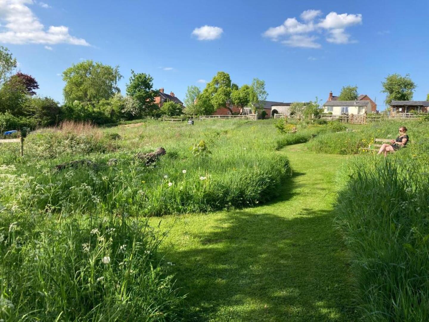 The Shepherd's Hut with seasonal Swimming Pool