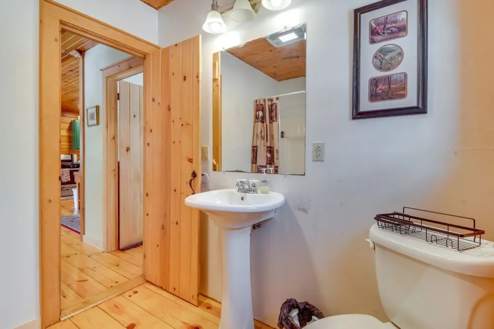 Private Bethel Cabin w/ Covered Deck: 5 Mi to Town