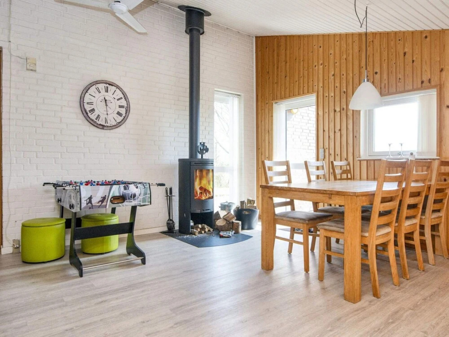 Vintage Holiday Home in Struer near Open Field