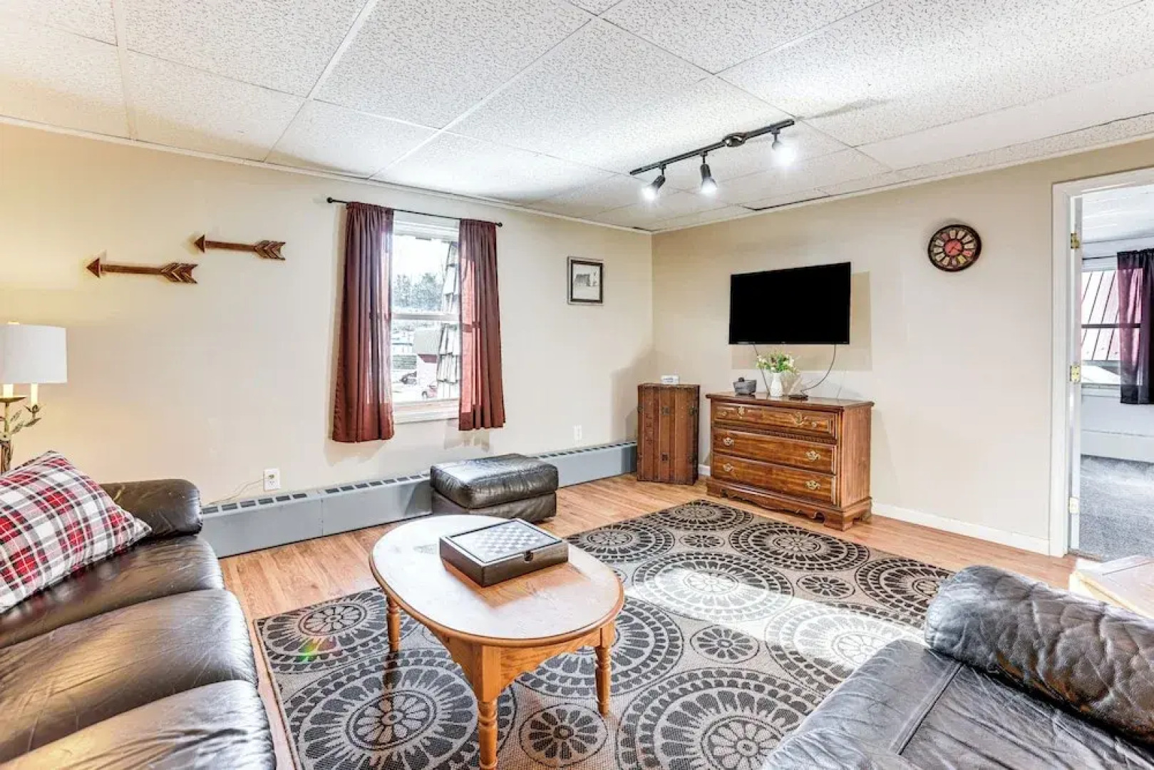 1 Block to Crystal Lake: Downtown Beulah Apt!