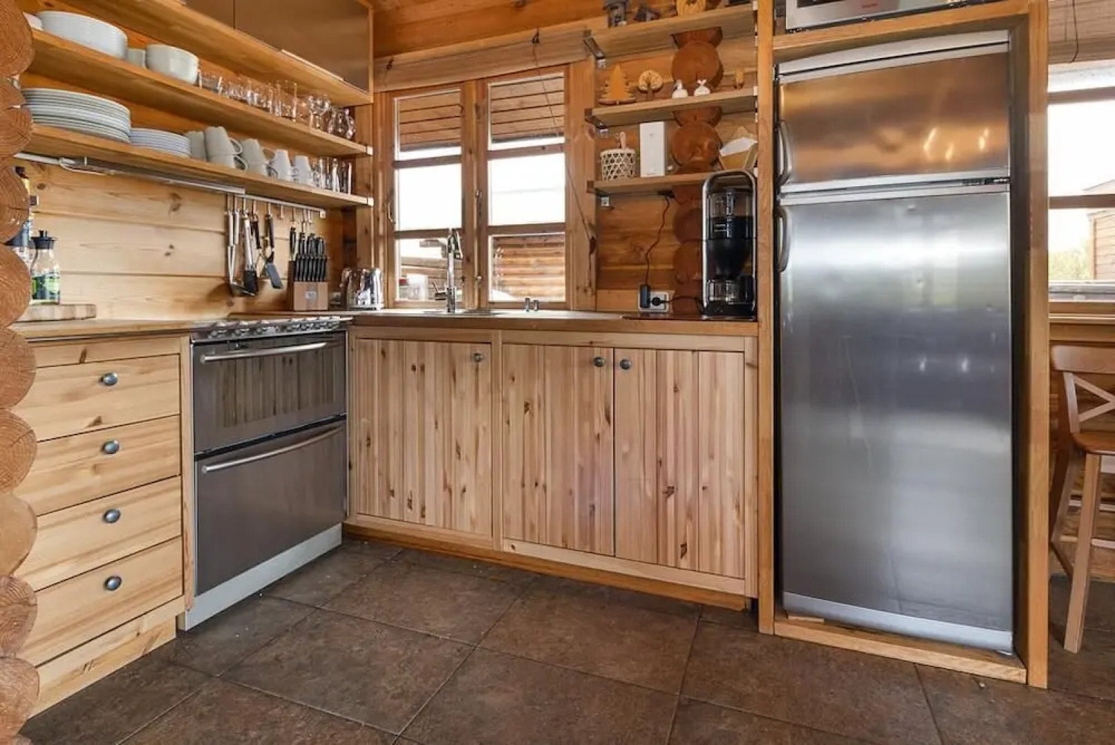 Log Cabin and Guest House