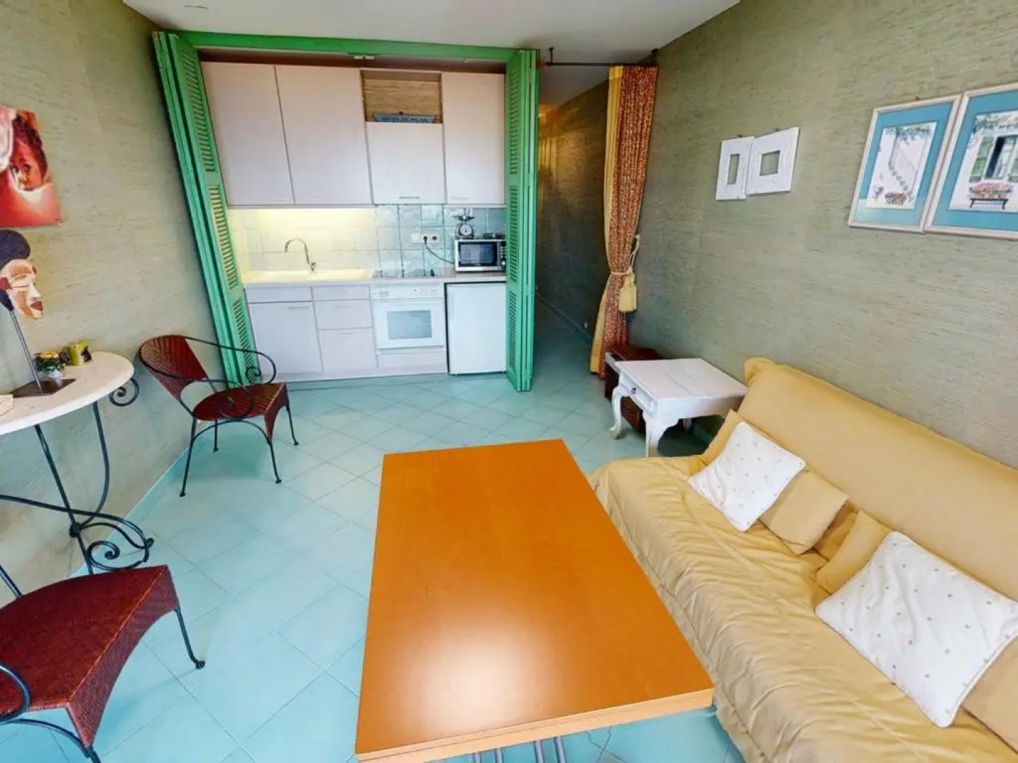 Appartement Menton, 2 pièces, 4 personnes - FR-1-196-271