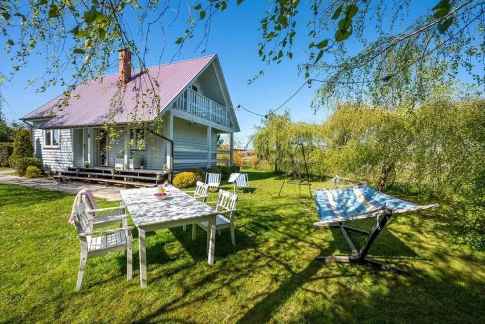 Large Holiday House With Terrace, Bobolin