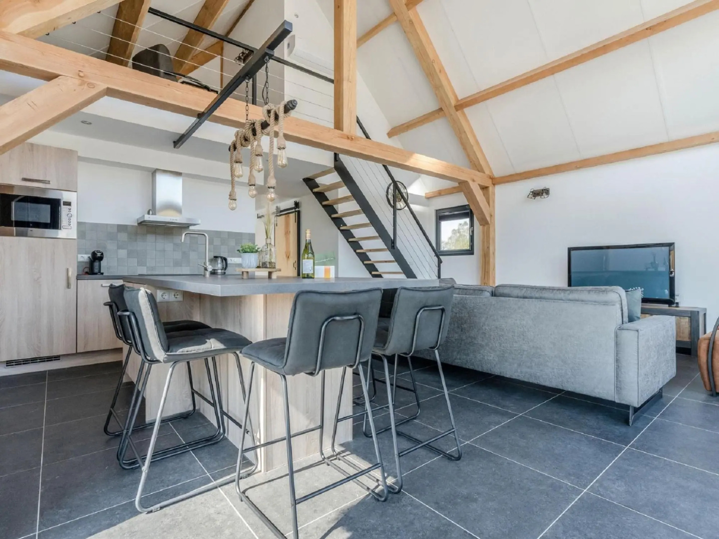 Beautiful house with two bathrooms, in a holiday park on the Belgian border