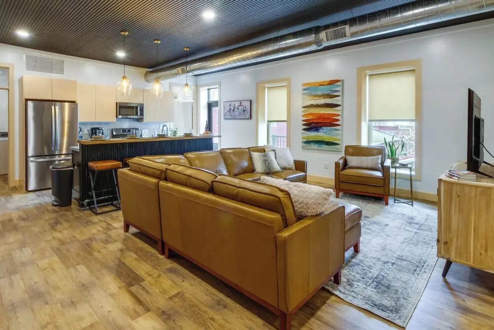 Downtown Millersburg Retreat w/ Sleek Interior!