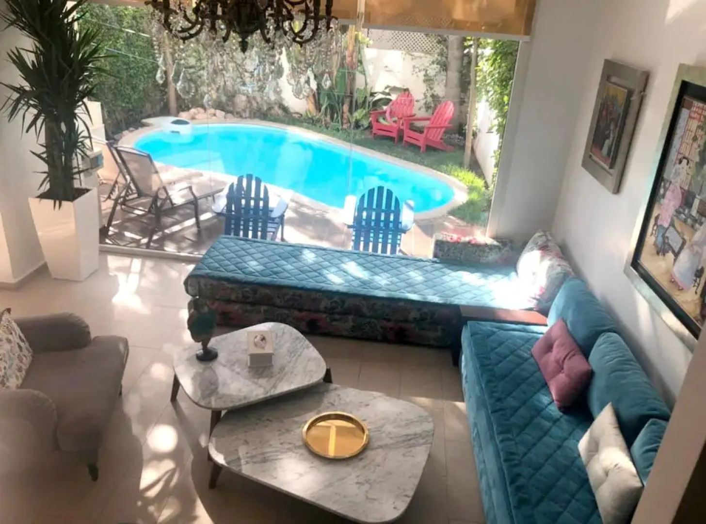 Villa With 2 Bedrooms in Casablanca, With Private Pool, Enclosed Garden and Wifi Near the Beach