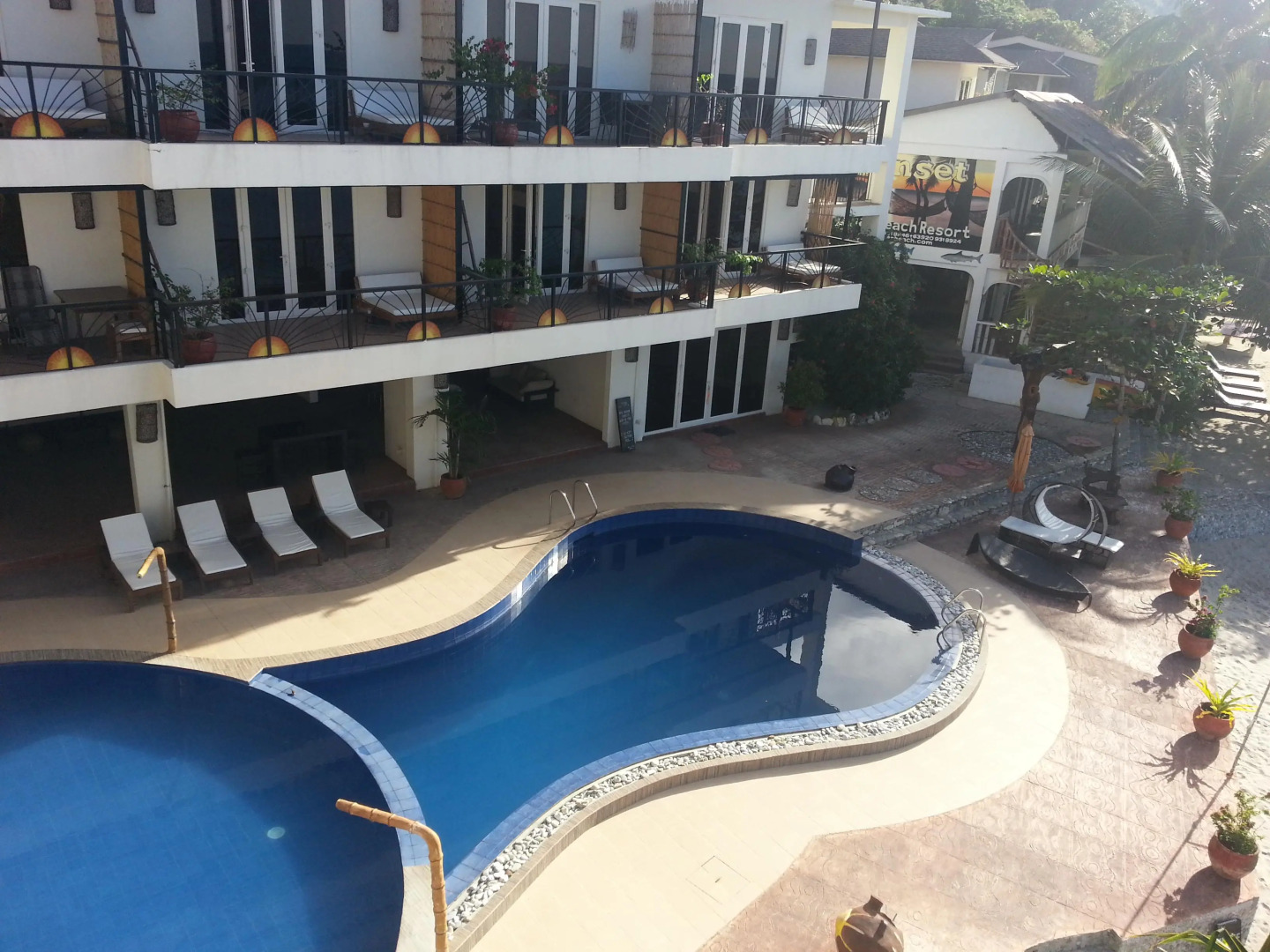 Sunset at Aninuan Beach Resort