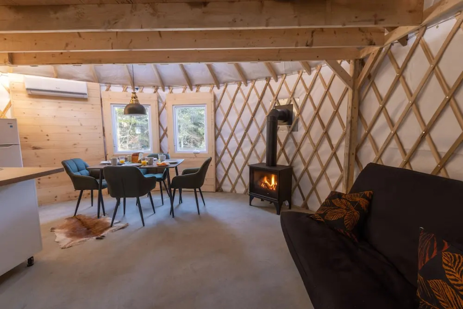 Yourte expérience Charlevoix