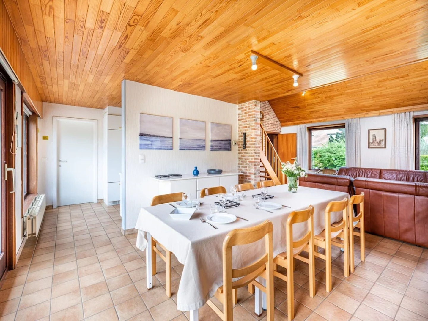 Villa in St-idesbald Near Sea Beach