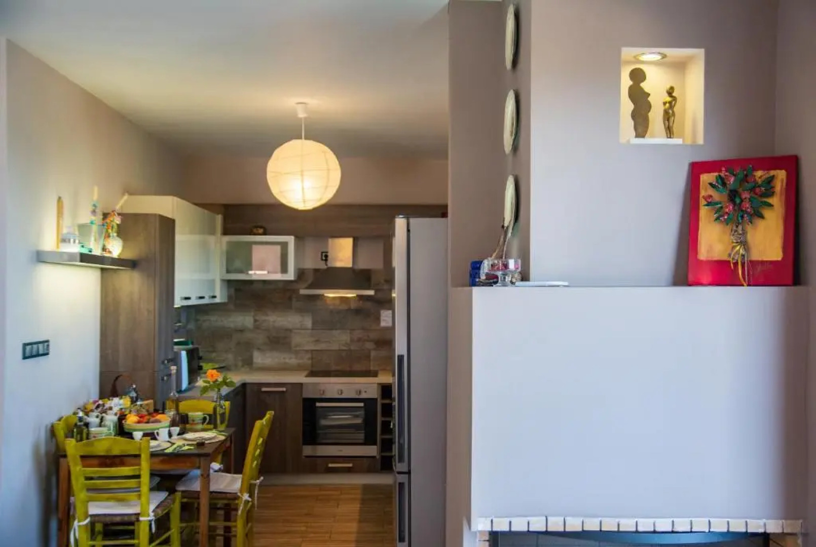 Serenity villa-1st floor-Sea view-Sandy beach 250m away.