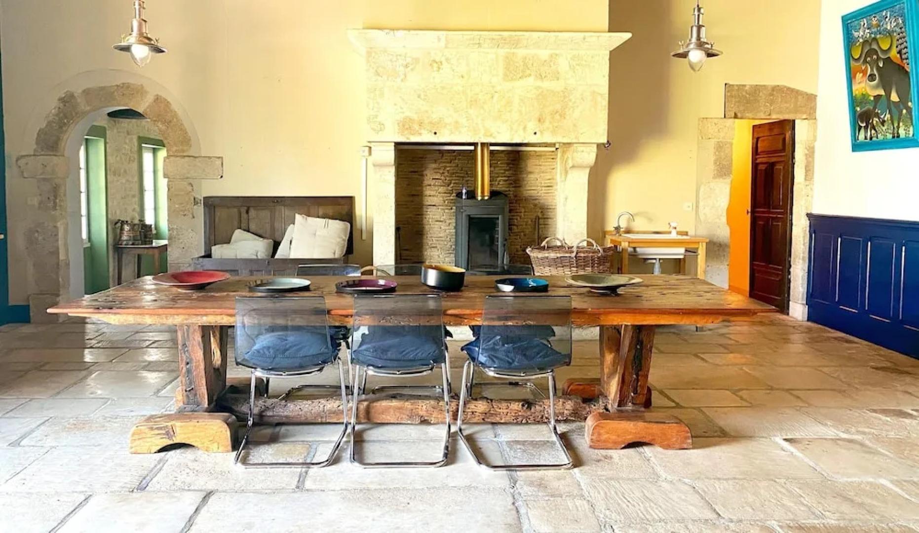 House With 6 Bedrooms in Montignac-charente, With Private Pool, Enclos