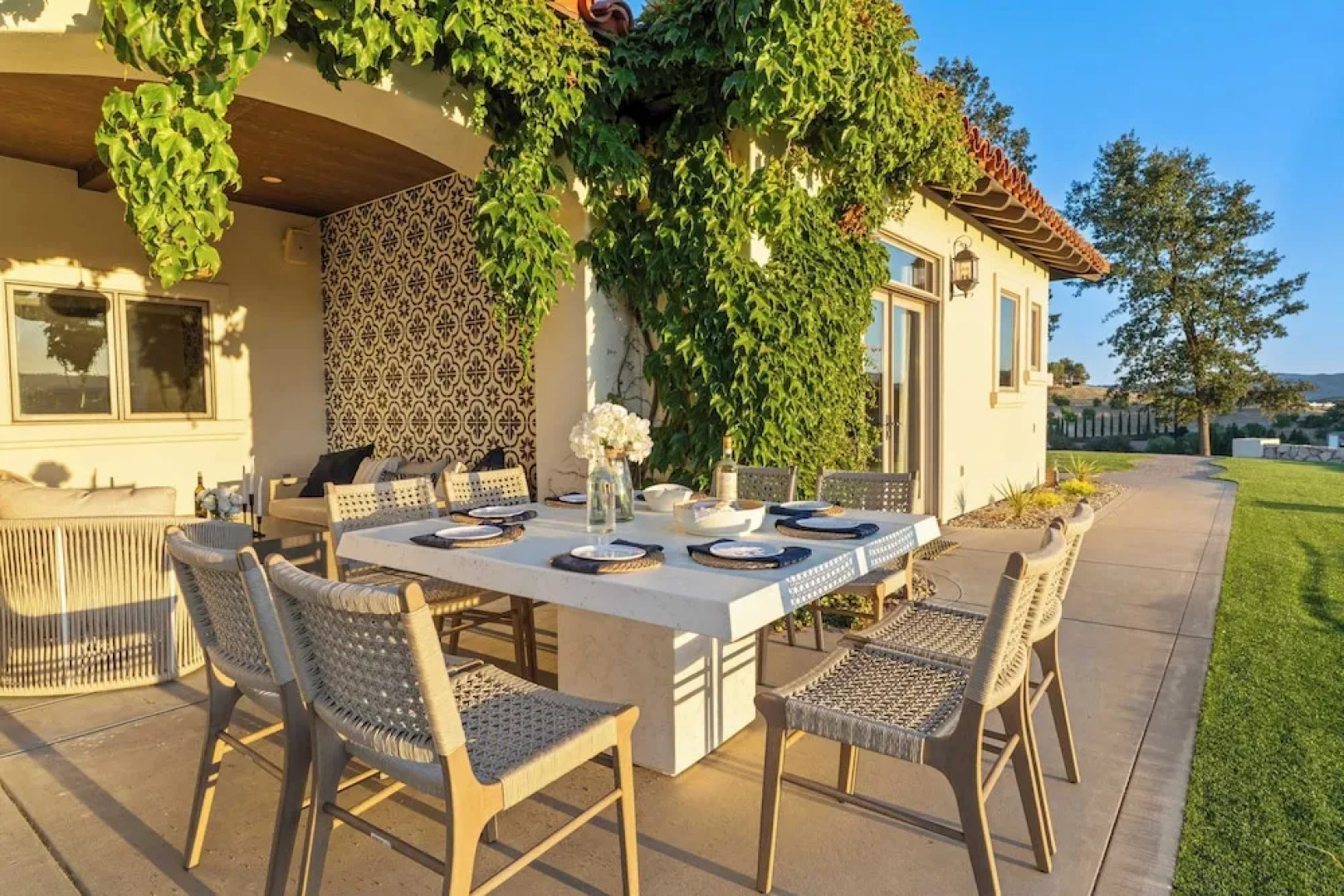 Wine Country Escape w/ Views + Wine Cellar & Gym Caterina Dusi Vineyard by Avantstay