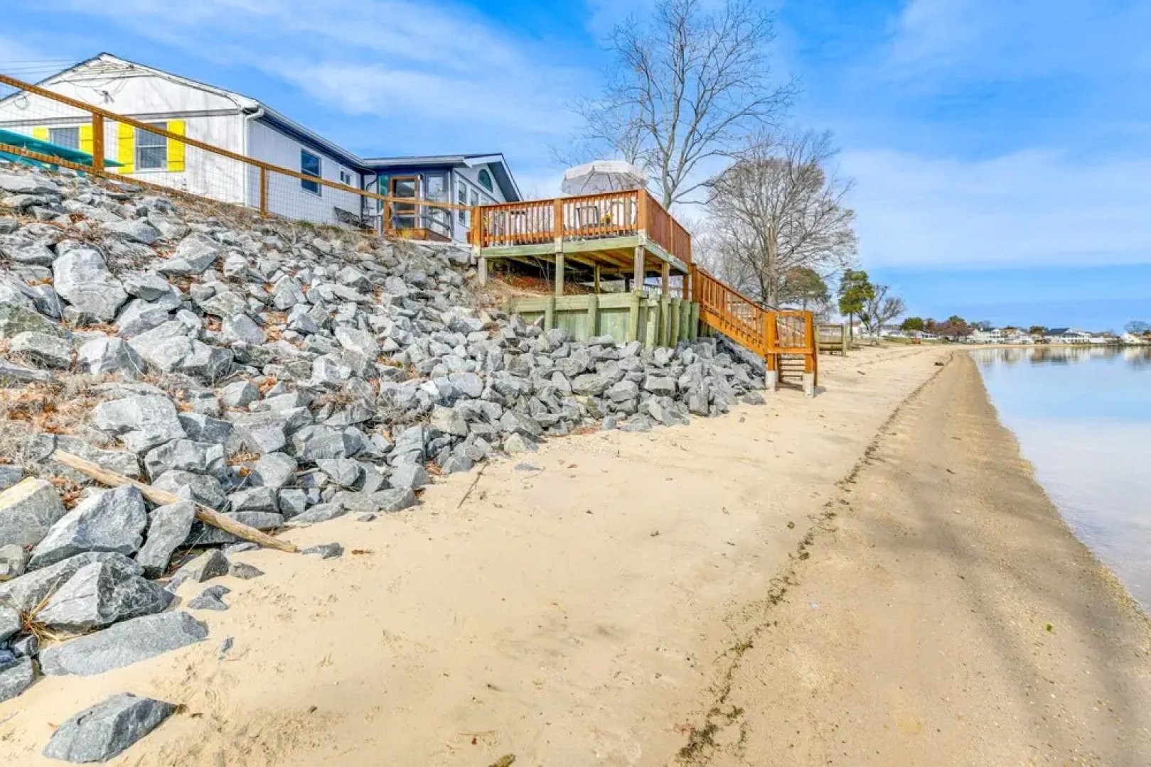 Riverfront Colonial Beach Home w/ Private Beach!