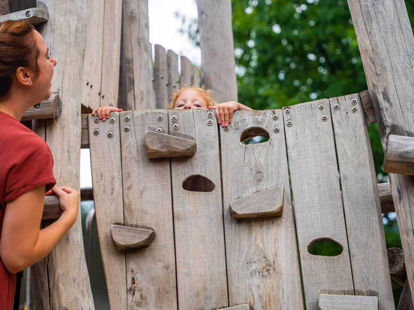 Contemporary chalet with airco, in a holiday park, in a natural environment