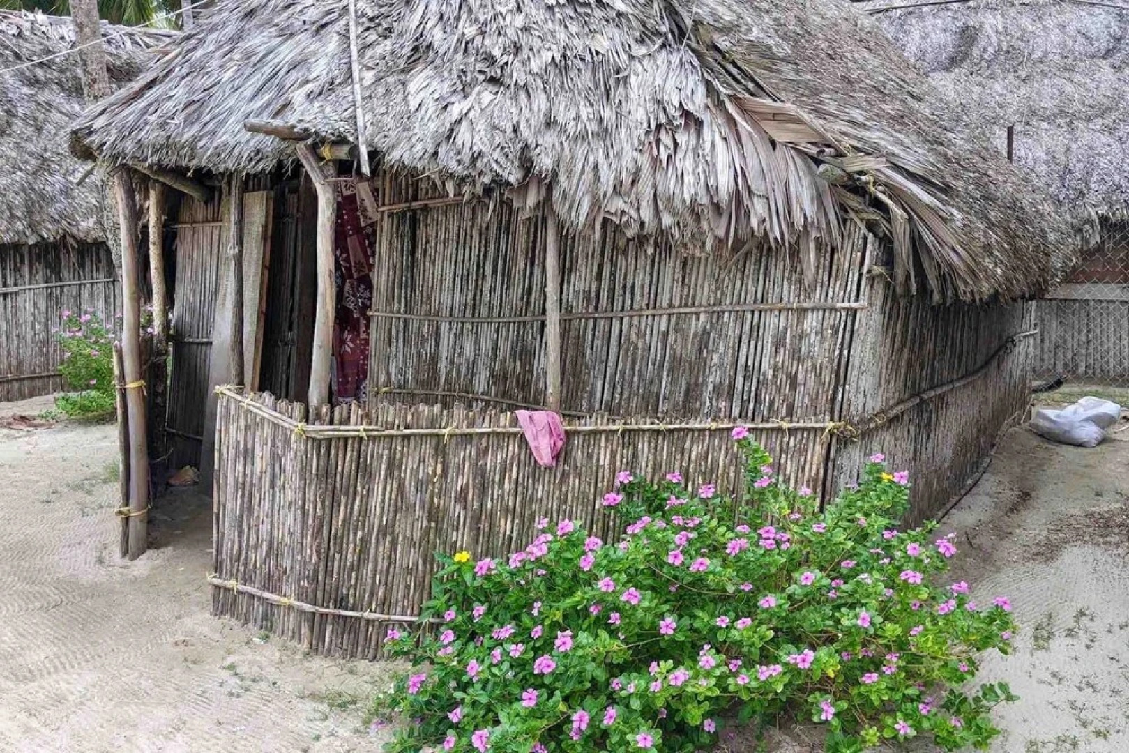 Cabins on paradise San Blas island