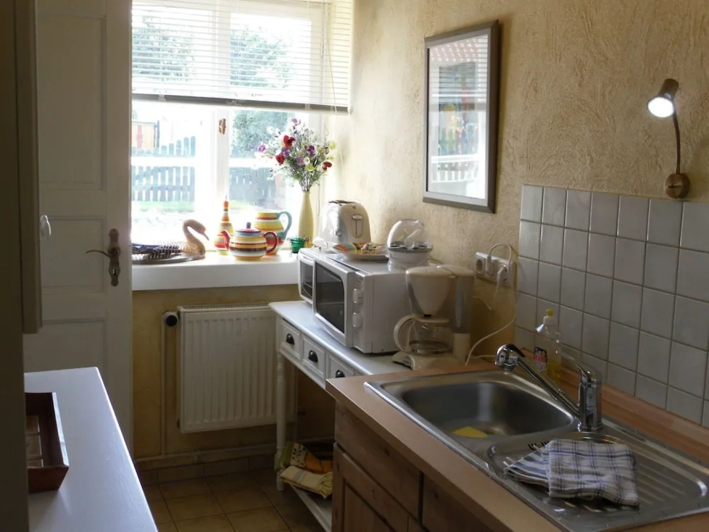 Cozy mansion in artist studio in Steffenshagen with terrace