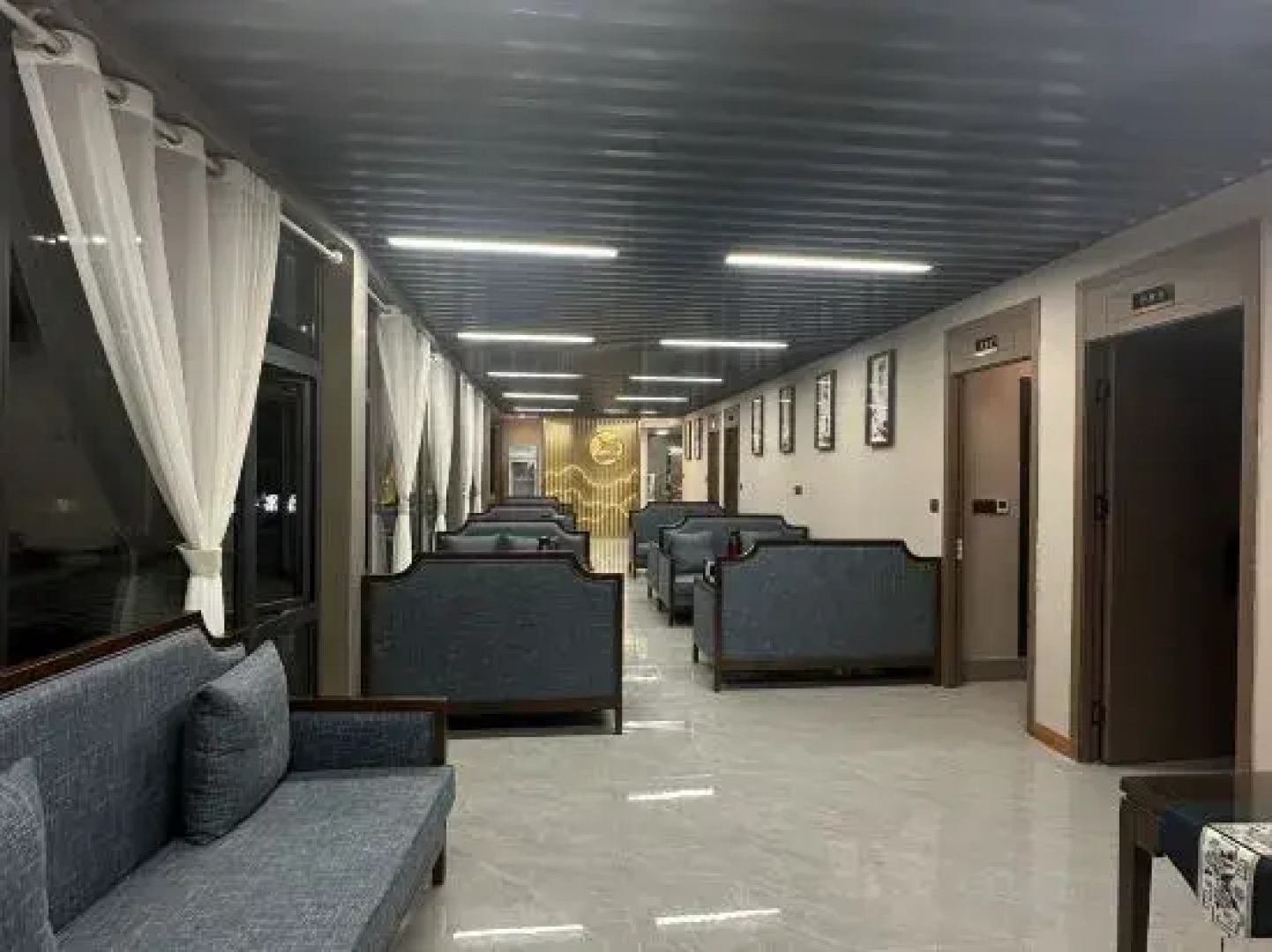 The pretty view of Buddhist hill homestay