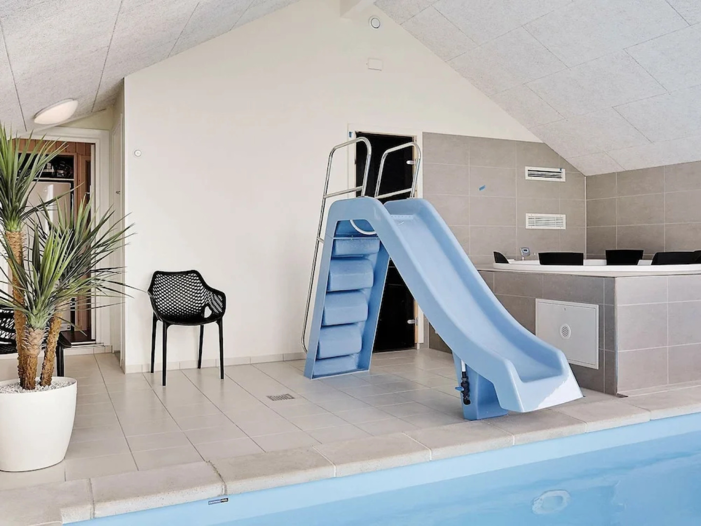 Modern Holiday Home in Stege With Indoor Swimming Pool