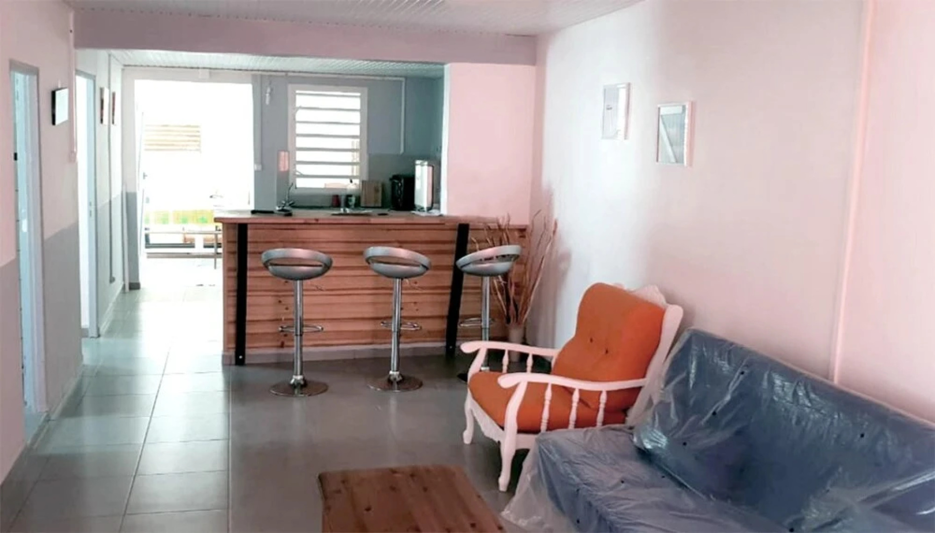 House With 3 Bedrooms in Capesterre-de-marie-galante, With Wonderful City View, Furnished Terrace and Wifi - 750 m From the Beach
