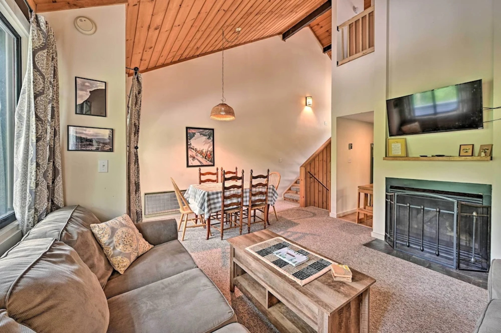 Village of Loon Mtn Condo w/ Fireplace & Balcony!