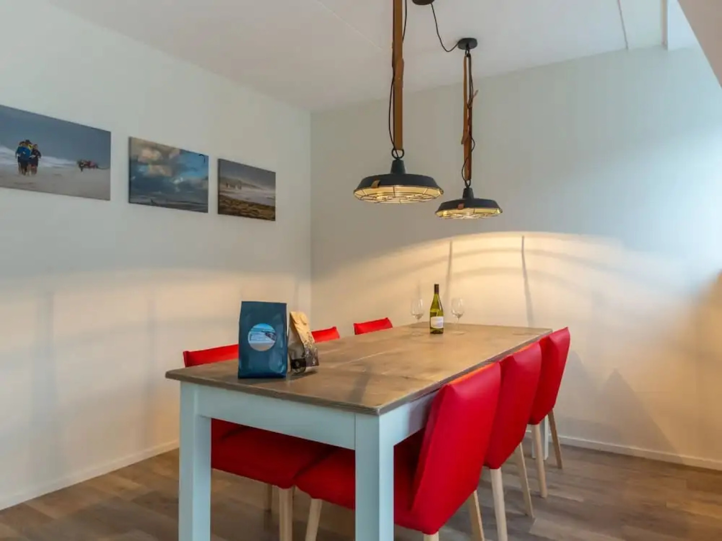 Luxury apartment for 6 people with SAUNA the foot of the dunes