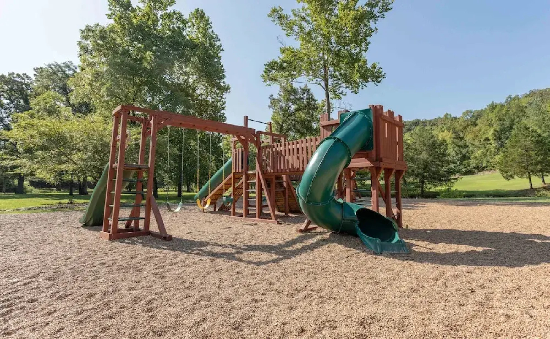 Whispering Woods Lodge by RedAwning