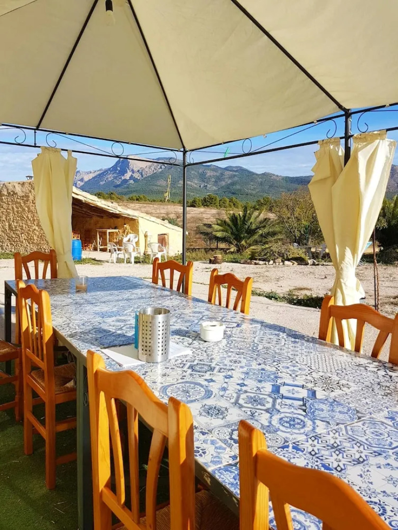 Villa With 4 Bedrooms in Zarzadilla de Totana, With Wonderful Mountain