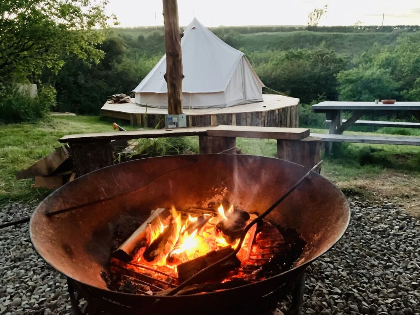 Bluebell Bell Tent - 20 Acres of Natural Beauty