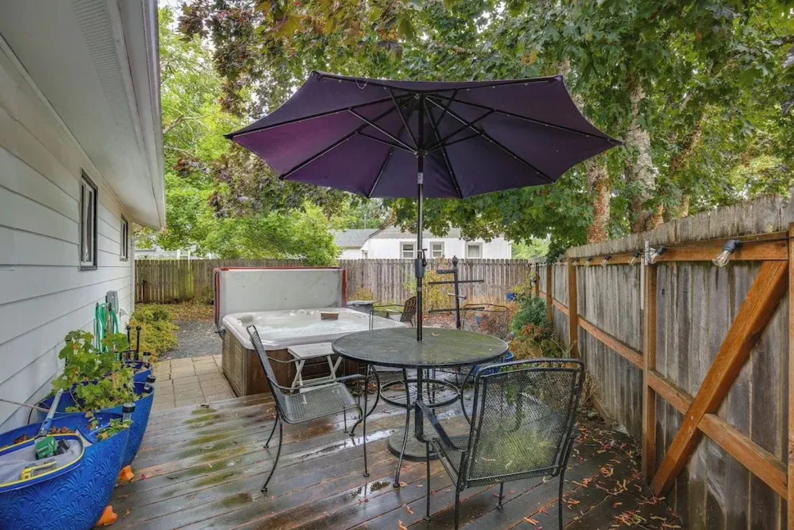 Hot Tub & Fenced Yard: Cozy Cottage Grove Home